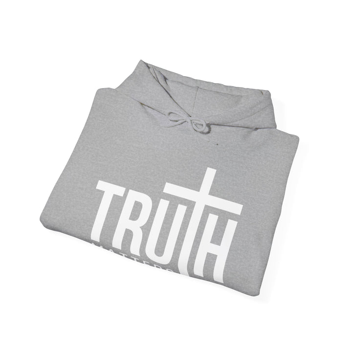 Truth Matters (White Script) Hoodie Hoodie   