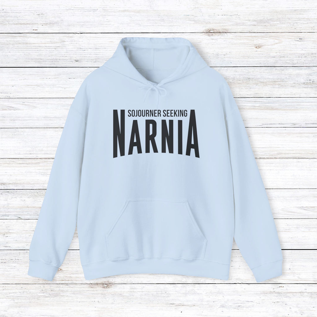 Sojourner Seeking Narnia Hoodie Hoodie Light Blue S 