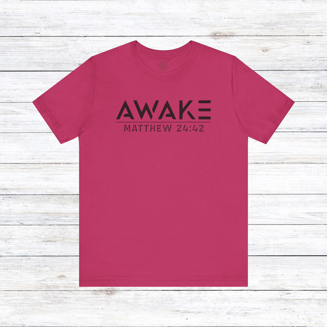 Awake Unisex T-Shirt T-Shirt Berry S 