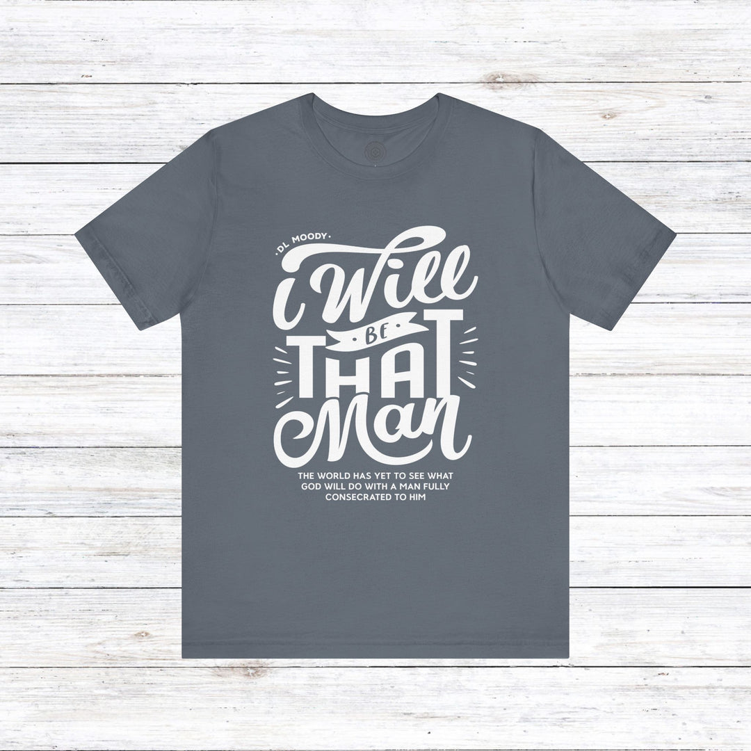 That Man Unisex T-Shirt T-Shirt Steel Blue S 