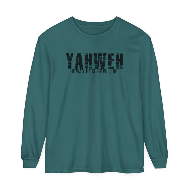 Yahweh Love Long Sleeve Shirt Long-sleeve Blue Spruce S 