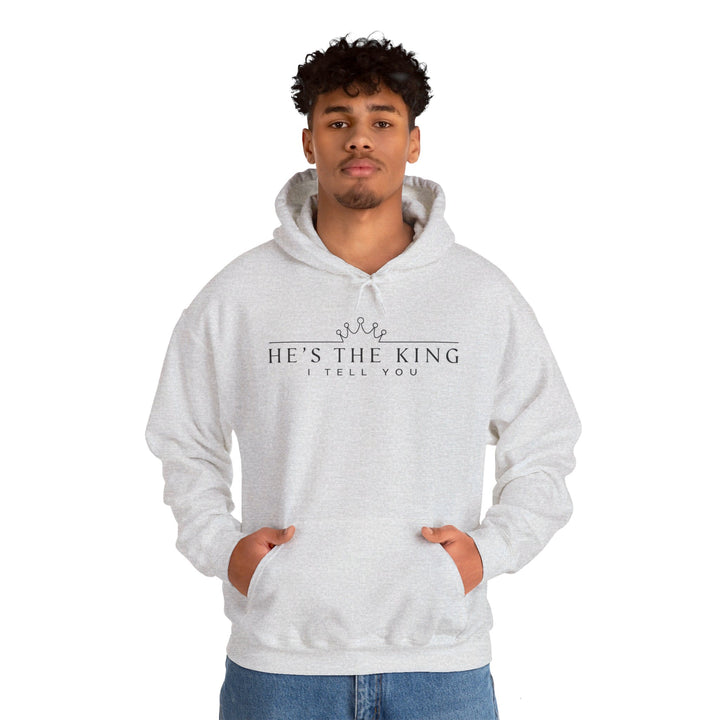 He's The King Hoodie Hoodie   