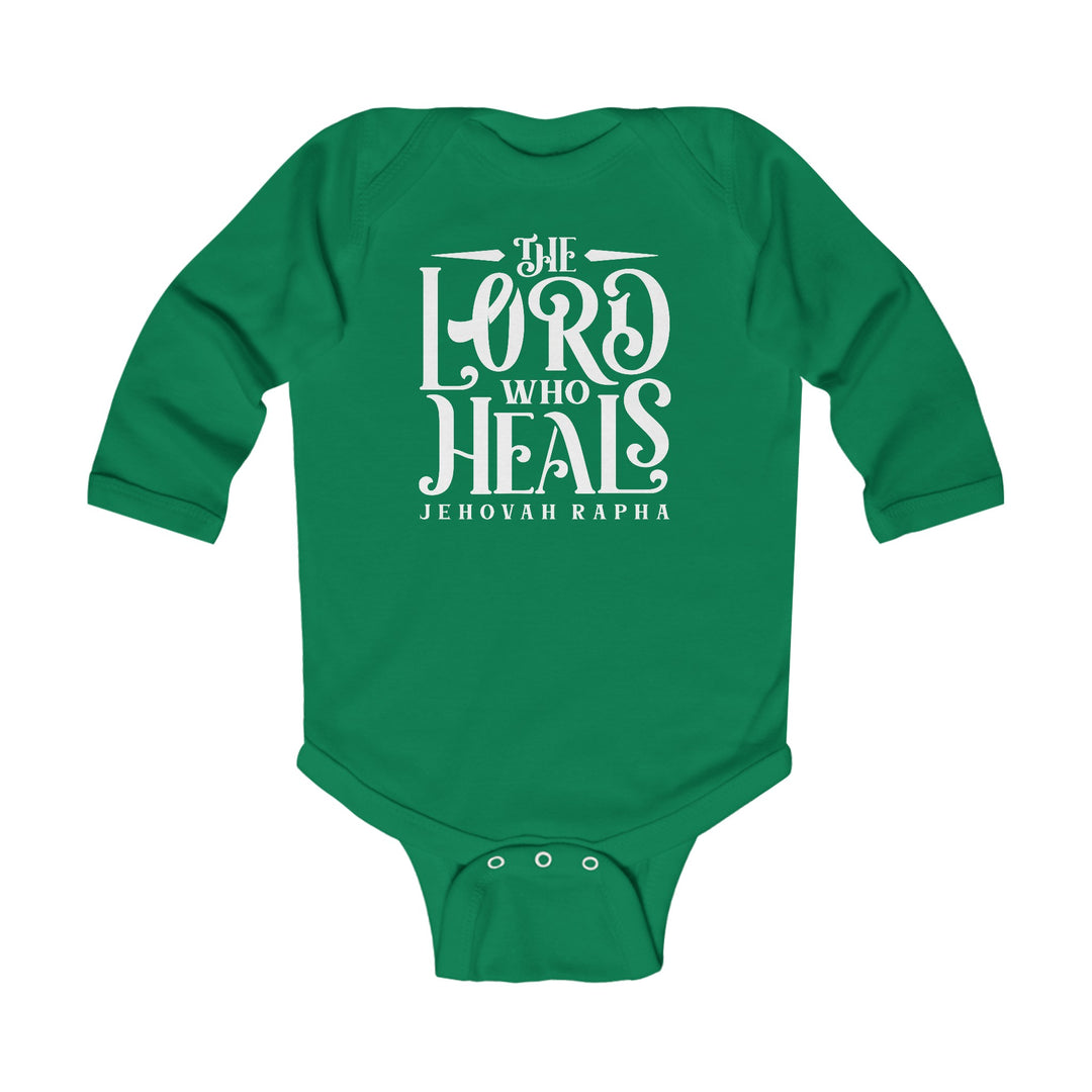 The Lord Who Heals Infant Long Sleeve Bodysuit Kids clothes Kelly NB (0-3M) 