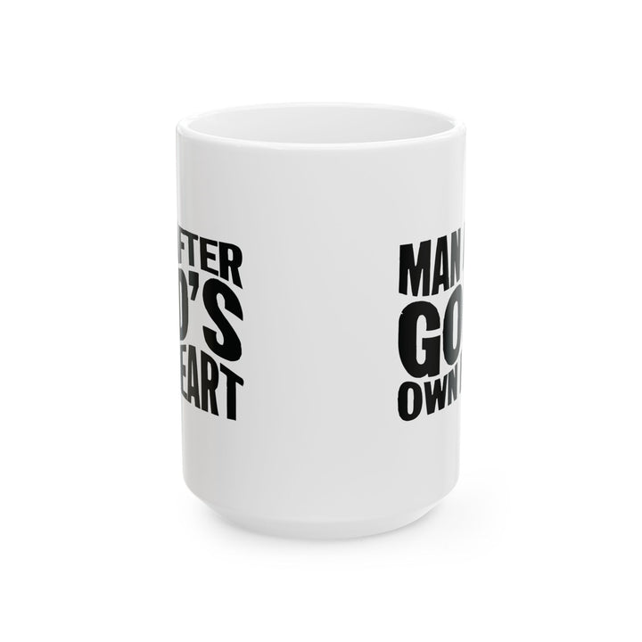 Christian Coffee Mug Man After God Ceramic Mug   