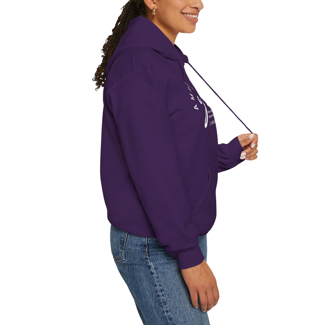 Amazing Grace Heart Hoodie Hoodie   