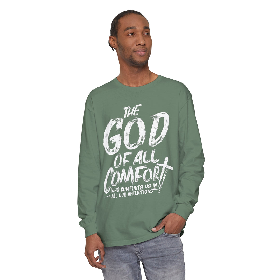 God of All Comfort Long Sleeve Shirt Long-sleeve   