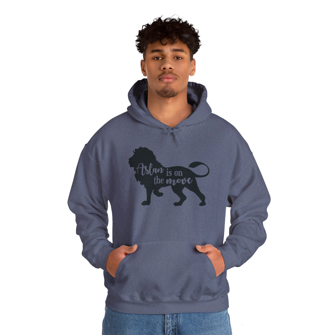 Aslan Is On The Move Hoodie Hoodie   