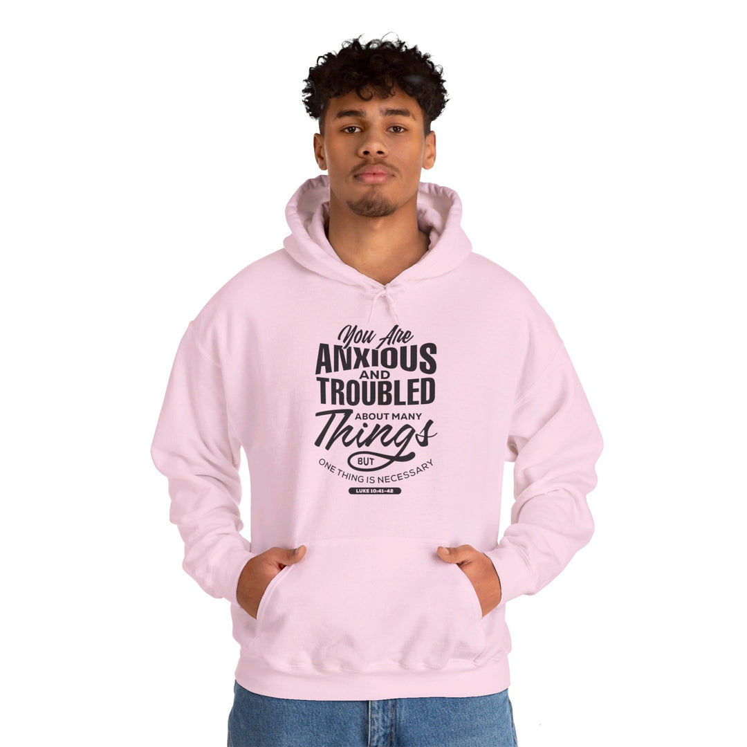 Anxious And Troubled Hoodie Hoodie   