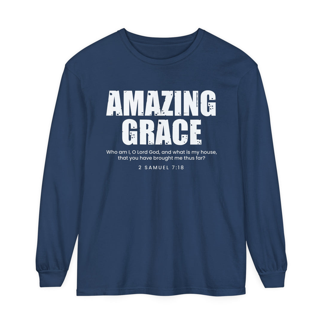 Amazing Grace Long Sleeve Shirt Long-sleeve Midnight S 