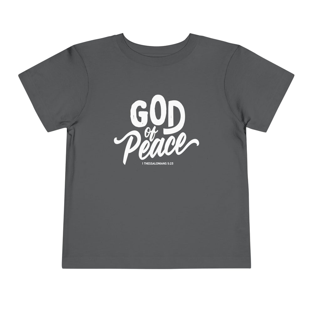 God of Peace Toddler Tee Kids clothes Asphalt 2T 