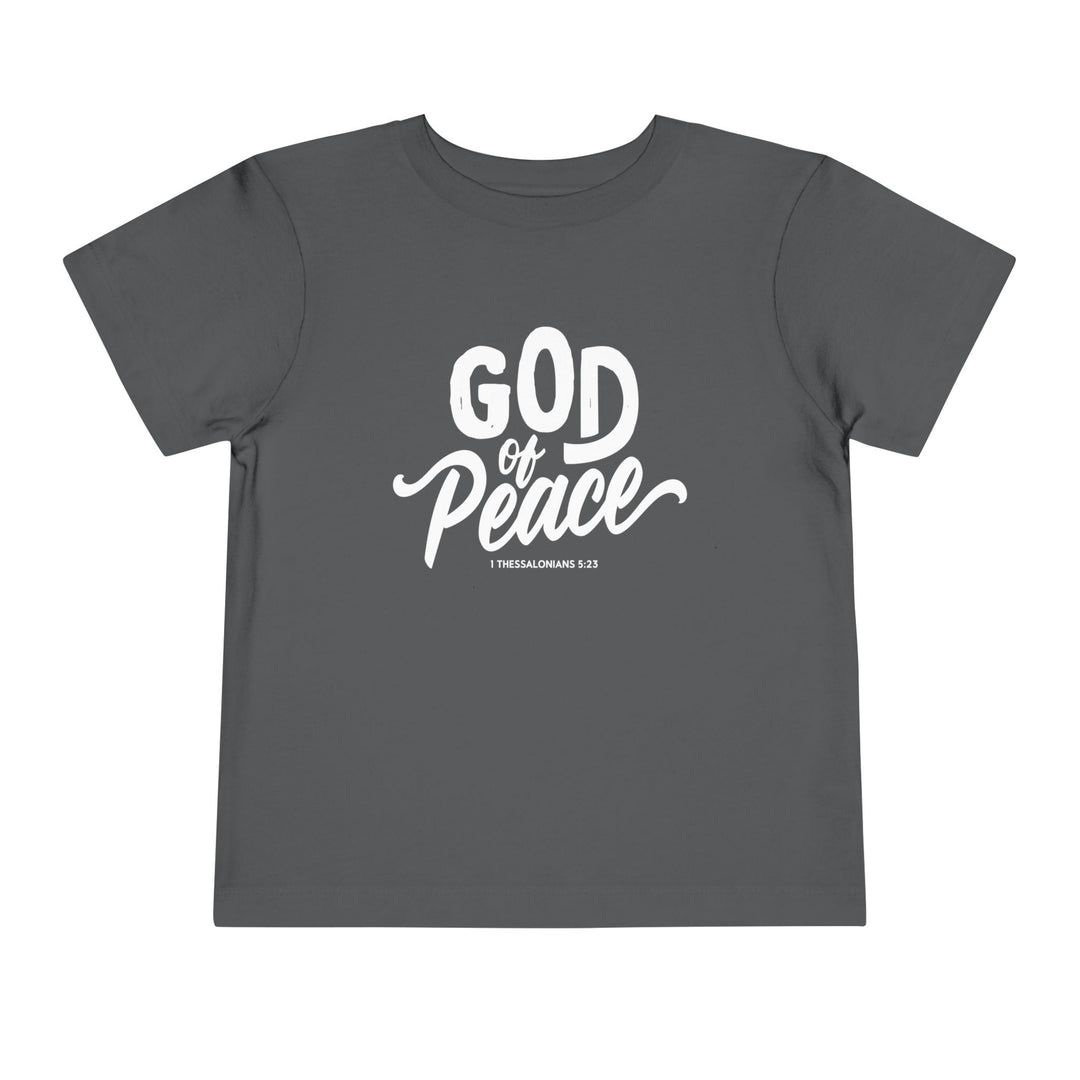 God of Peace Toddler Tee Kids clothes Asphalt 2T 