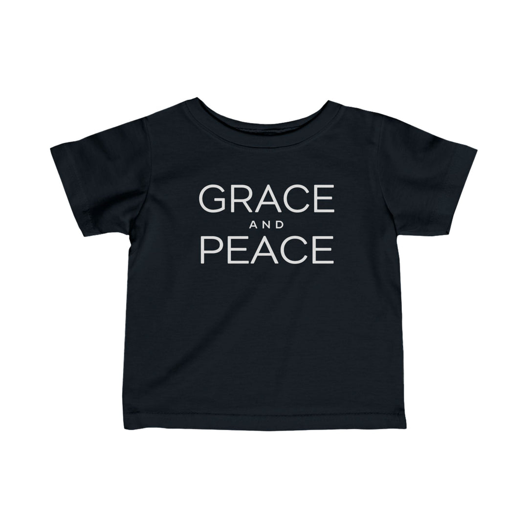 Grace and Peace Baby Tee Kids clothes Black 6M 