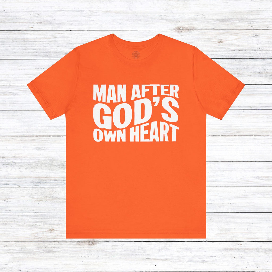 Man After God Unisex T-Shirt T-Shirt Orange S 