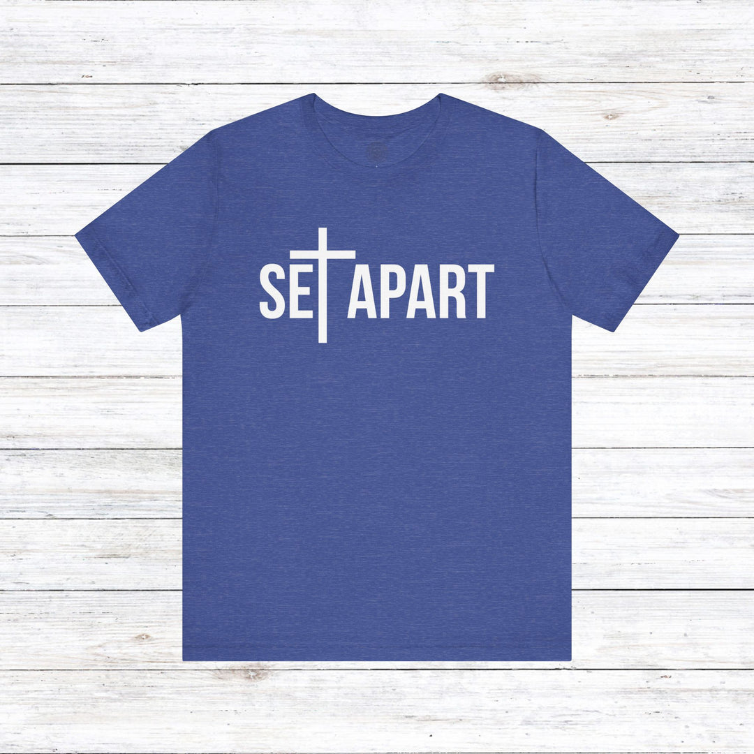 Set Apart Unisex T-Shirt T-Shirt Heather True Royal S 