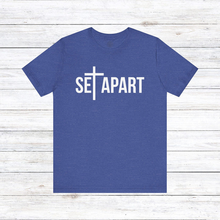 Set Apart Unisex T-Shirt T-Shirt Heather True Royal S 