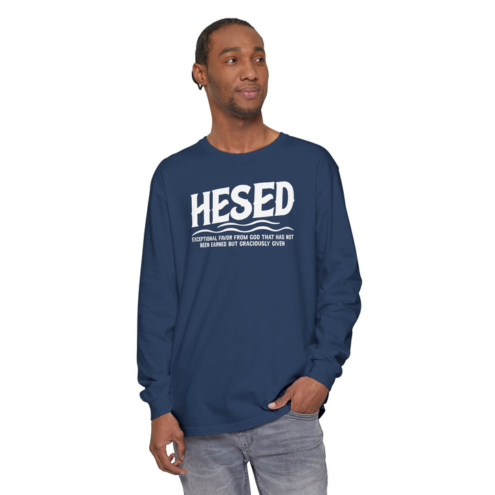 Hesed Exceptional Favor Long Sleeve Shirt Long-sleeve   