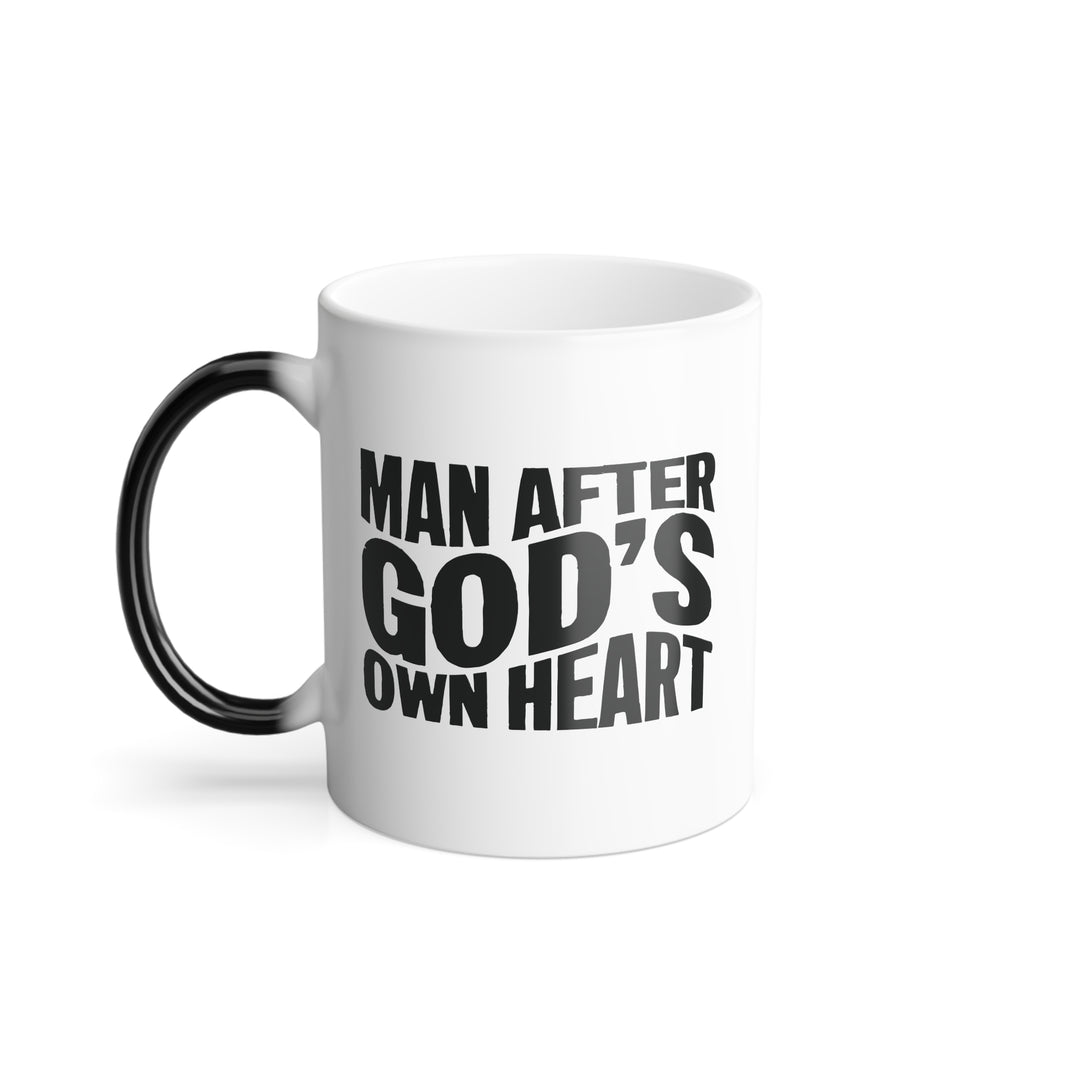 Christian Coffee Mug Man After God Color Morphing Mug   