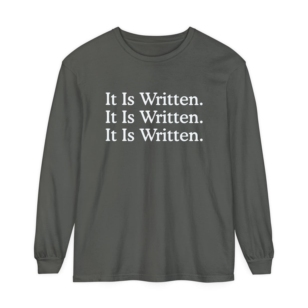 It Is Written Long Sleeve Shirt Long-sleeve Pepper S 