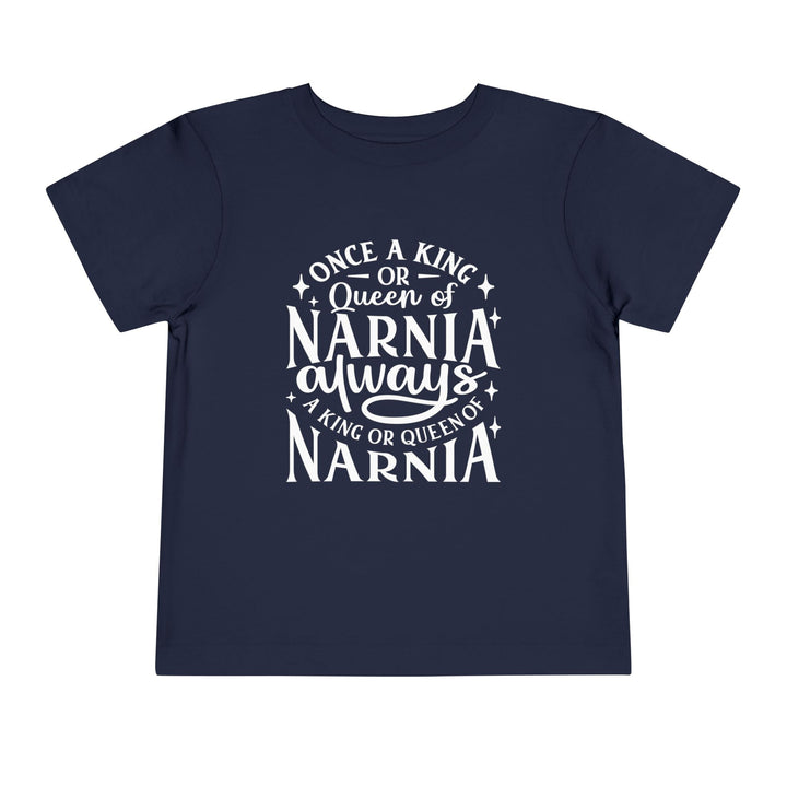 King or Queen Narnia Toddler Tee Kids clothes Navy 2T 