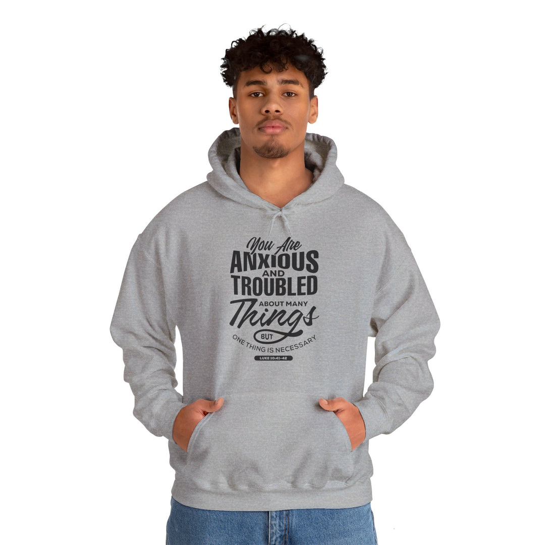 Anxious And Troubled Hoodie Hoodie   