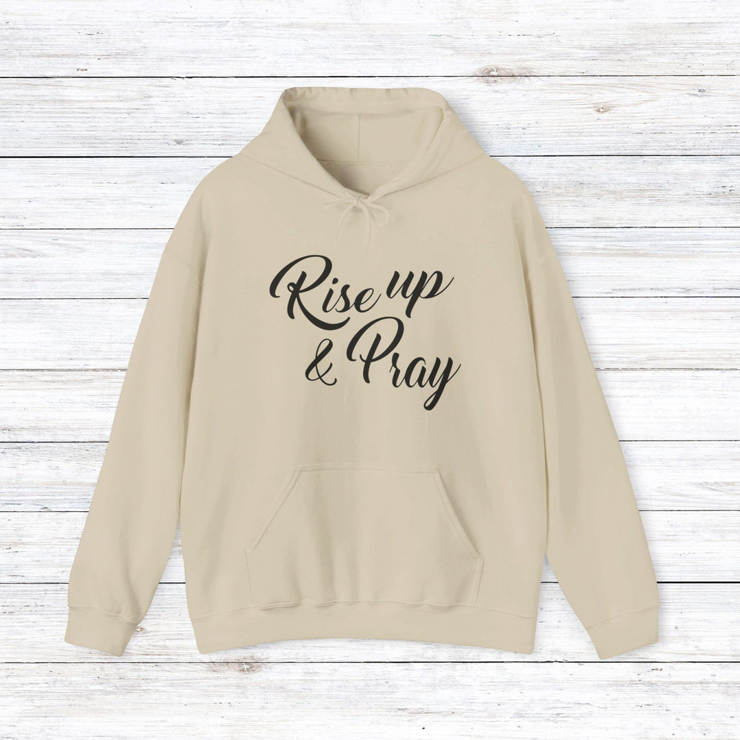 Rise Up & Pray Hoodie Hoodie Sand S 