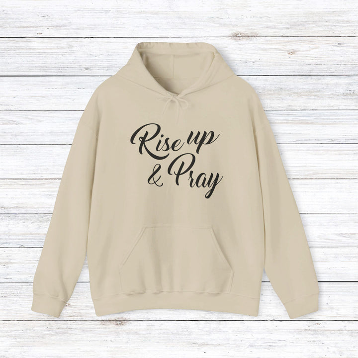 Rise Up & Pray Hoodie Hoodie Sand S 