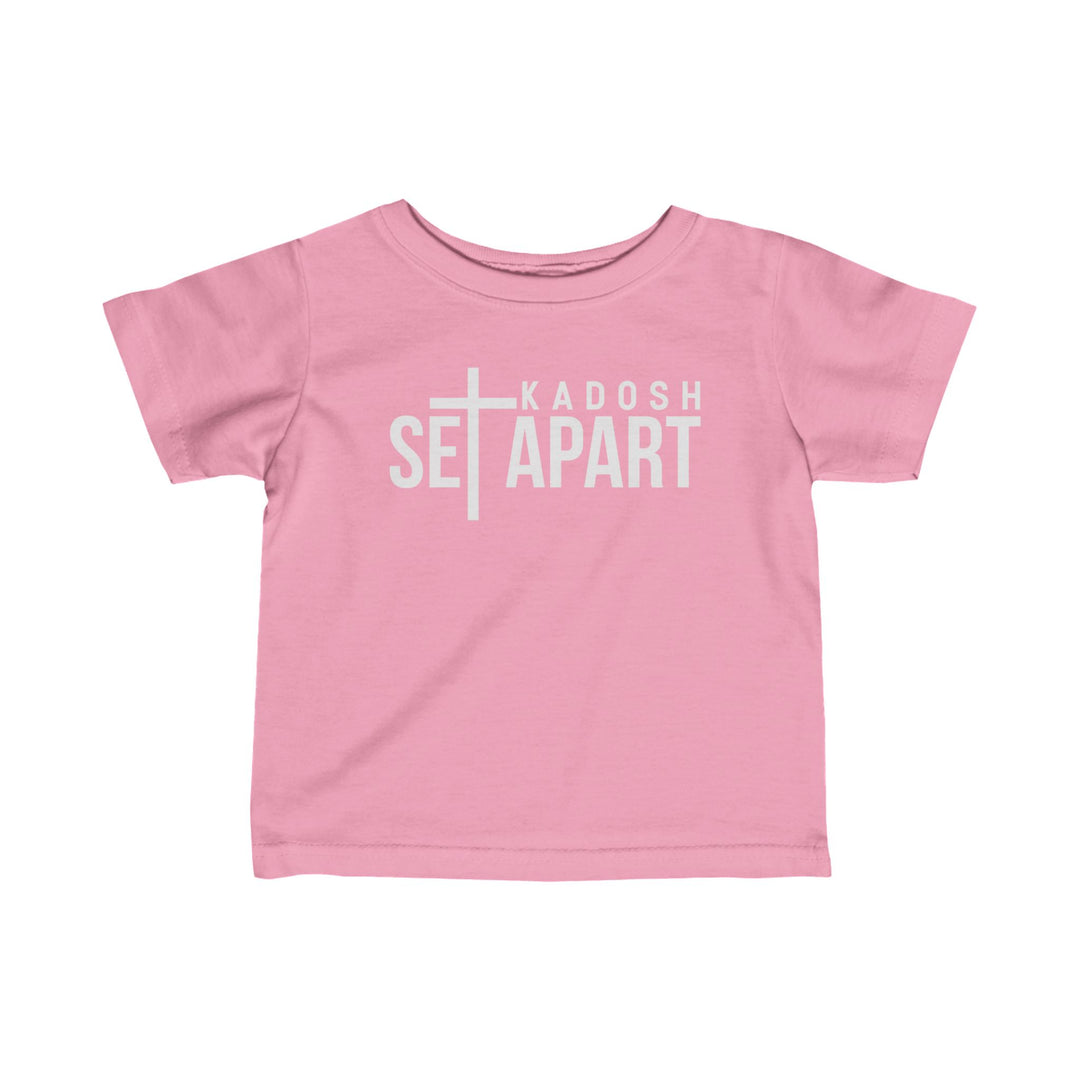 Set Apart Kadosh Baby Tee Kids clothes Pink 6M 