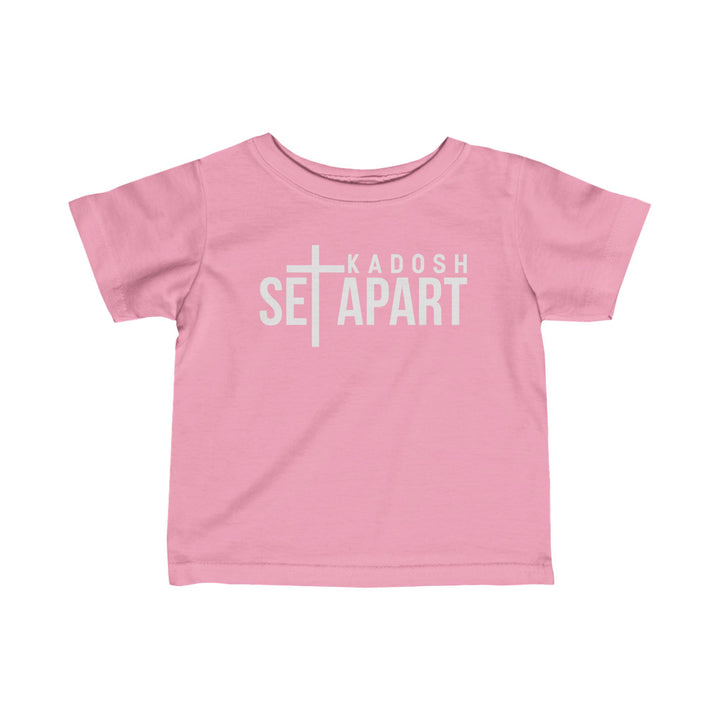 Set Apart Kadosh Baby Tee Kids clothes Pink 6M 