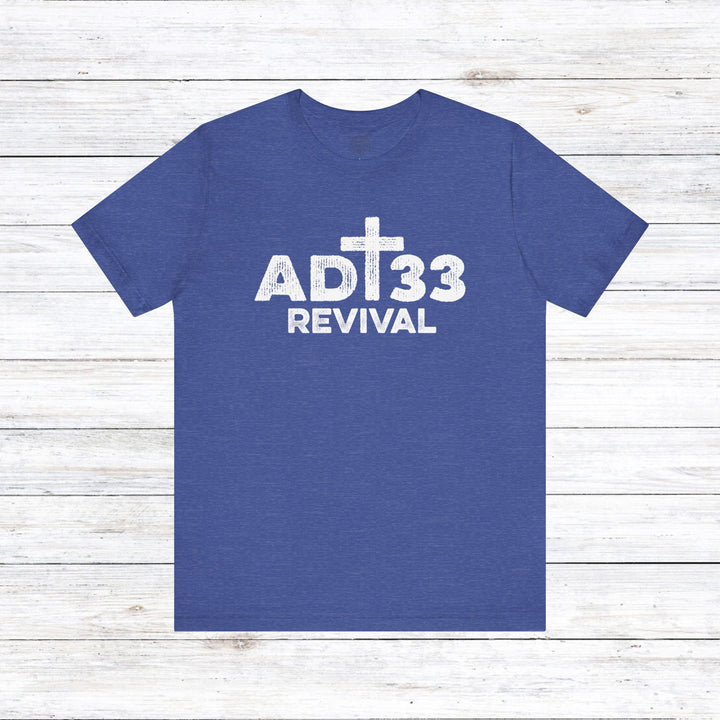 Revival Unisex T-Shirt T-Shirt Heather True Royal S 