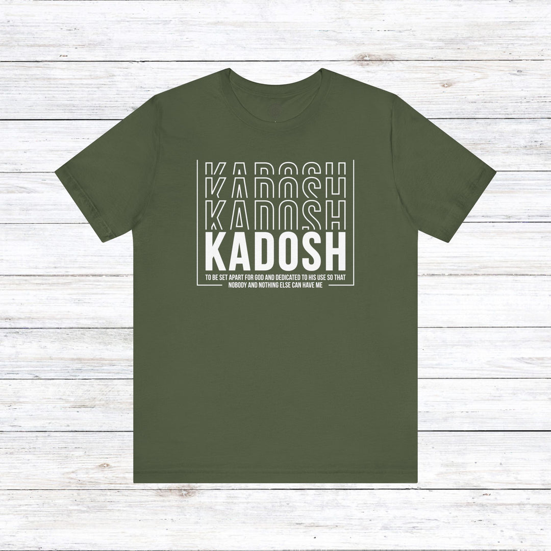 Kadosh Dedicated To His Use Unisex T-Shirt T-Shirt Military Green S 