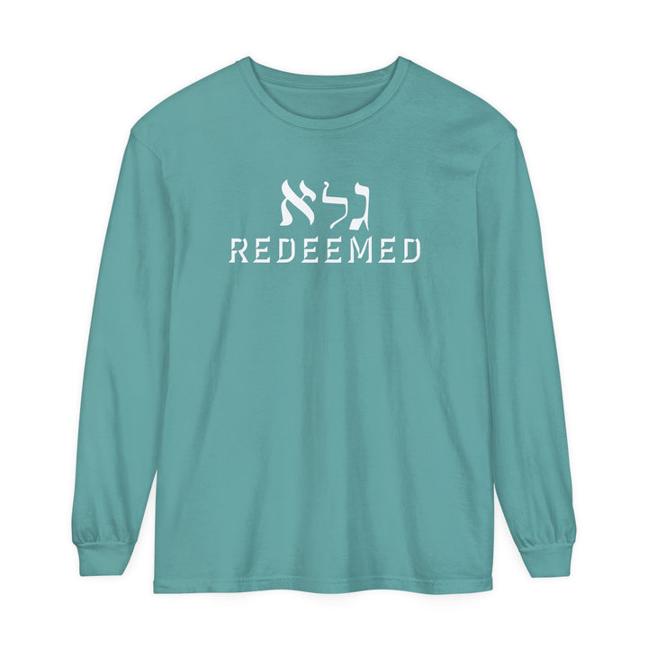 Redeemed Long Sleeve Shirt Long-sleeve Seafoam S 