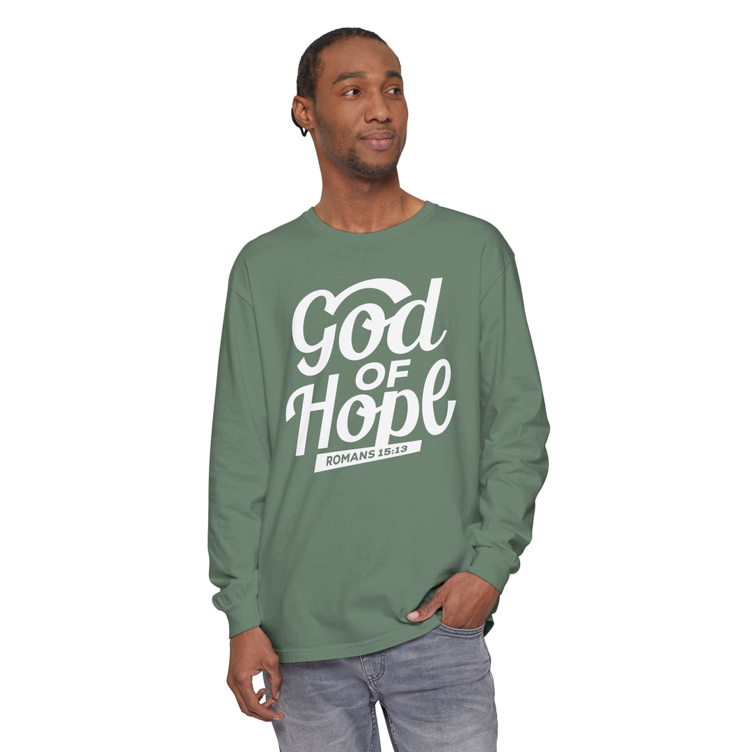 God of Hope Long Sleeve Shirt Long-sleeve   