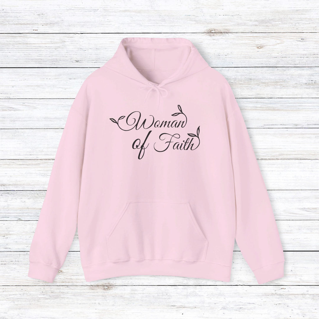 Woman of Faith Hoodie Hoodie Light Pink S 