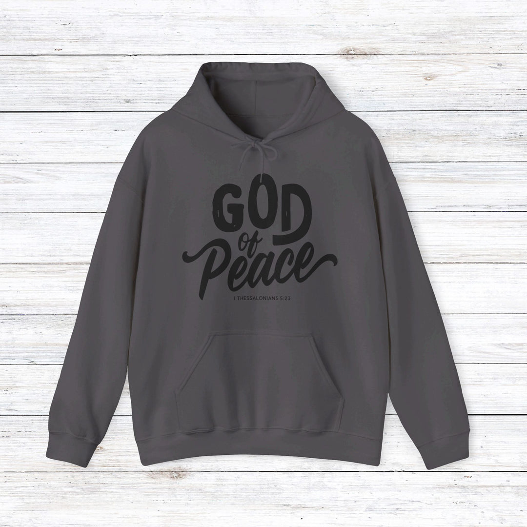 God of Peace Hoodie Hoodie Charcoal S 