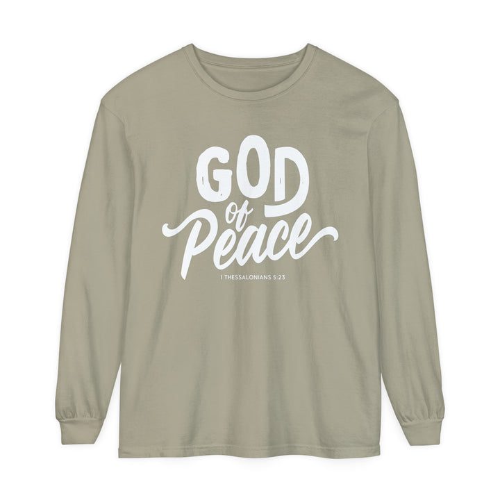 God of Peace Long Sleeve Shirt Long-sleeve Sandstone S 