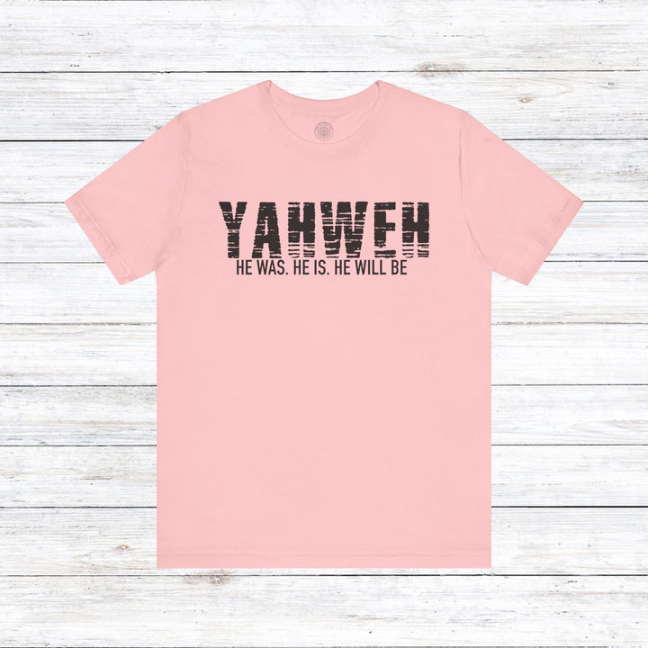 Yahweh Unisex T-Shirt T-Shirt Pink S 