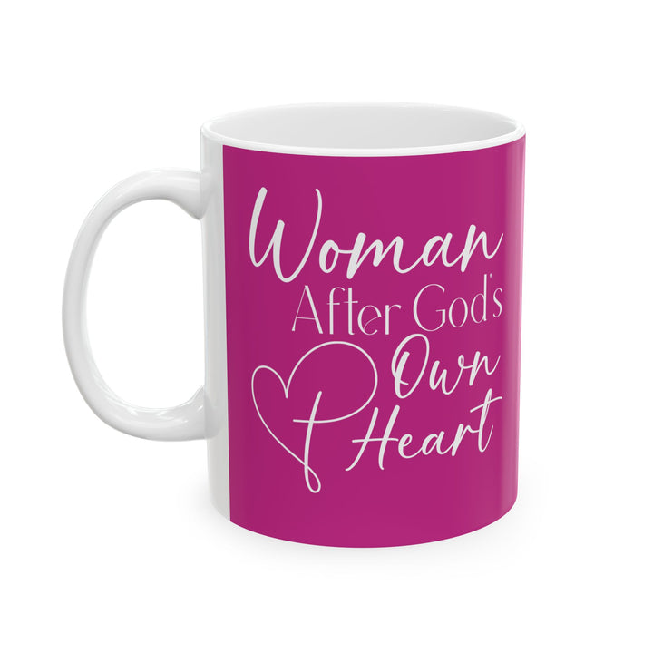 Christian Coffee Mug Woman After God Ceramic Mug   