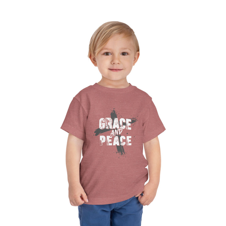 Grace and Peace Cross Toddler Tee Kids clothes   