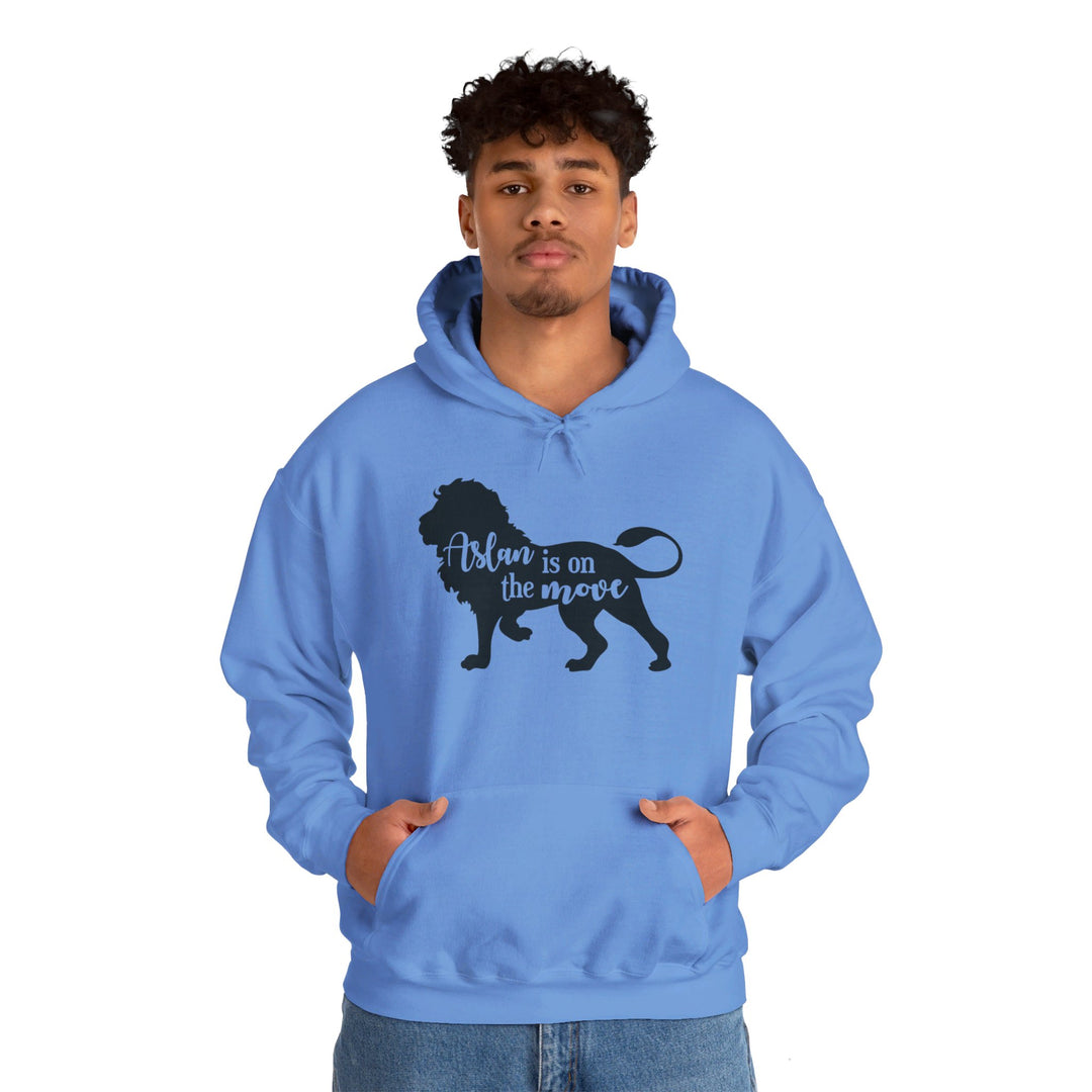 Aslan Is On The Move Hoodie Hoodie   