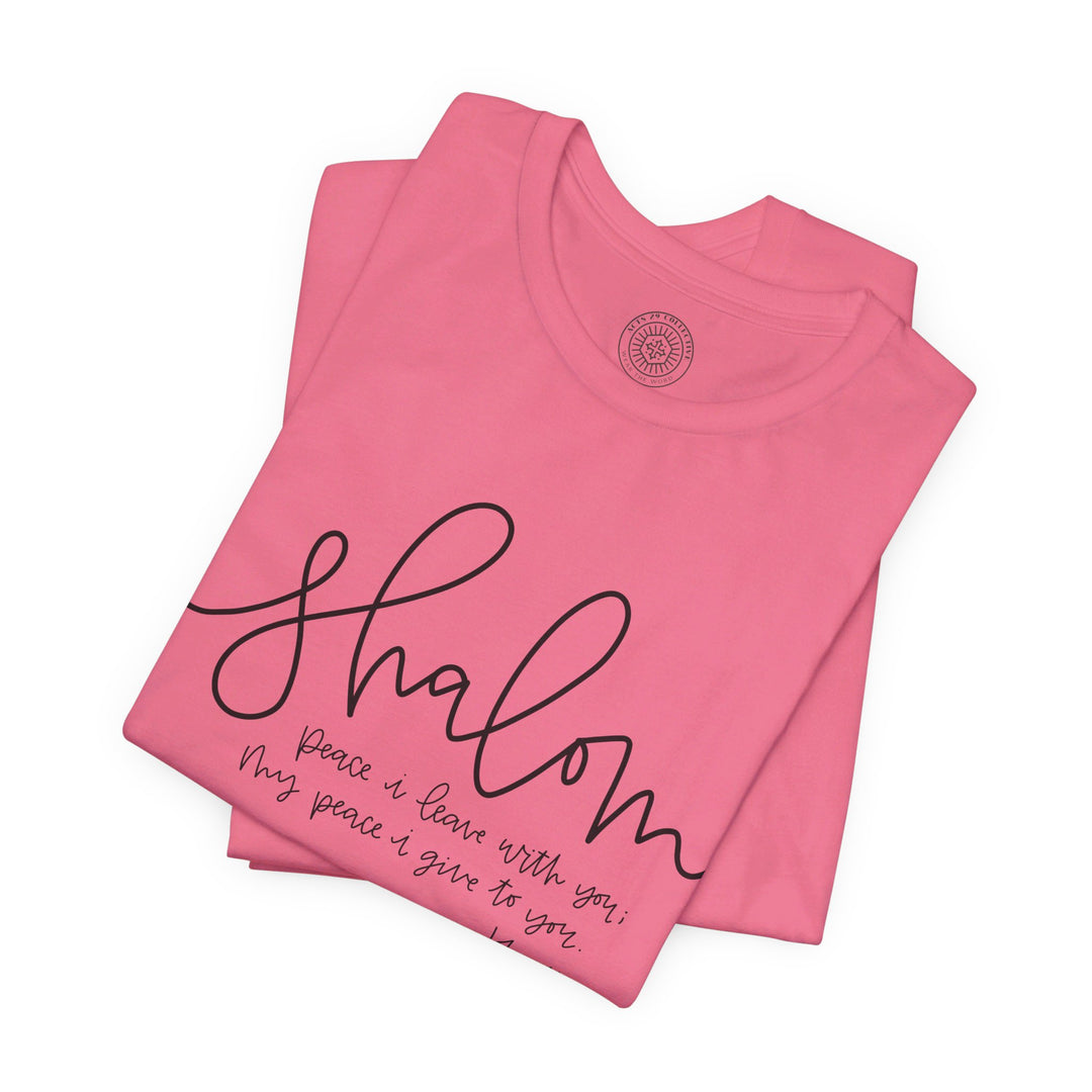 Shalom Peace Unisex T-Shirt T-Shirt   