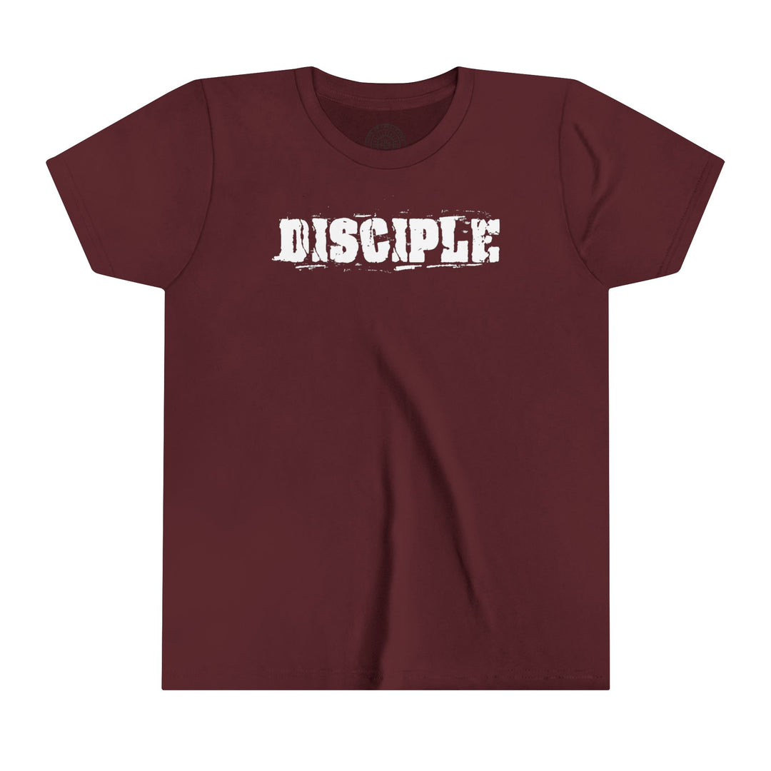 Disciple Youth T-shirt Kids clothes Maroon S 