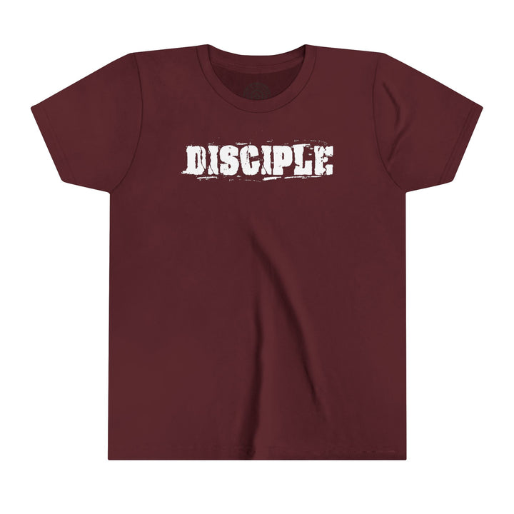 Disciple Youth T-shirt Kids clothes Maroon S 