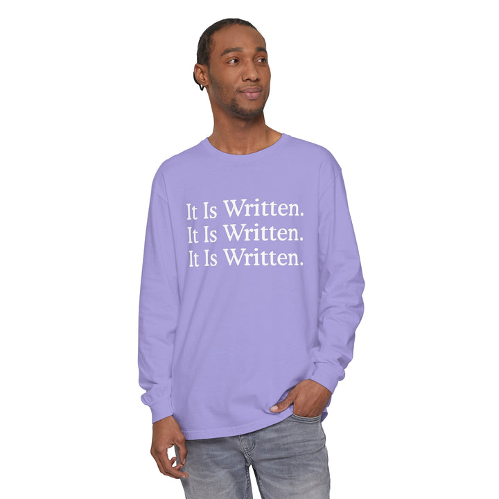 It Is Written Long Sleeve Shirt Long-sleeve   