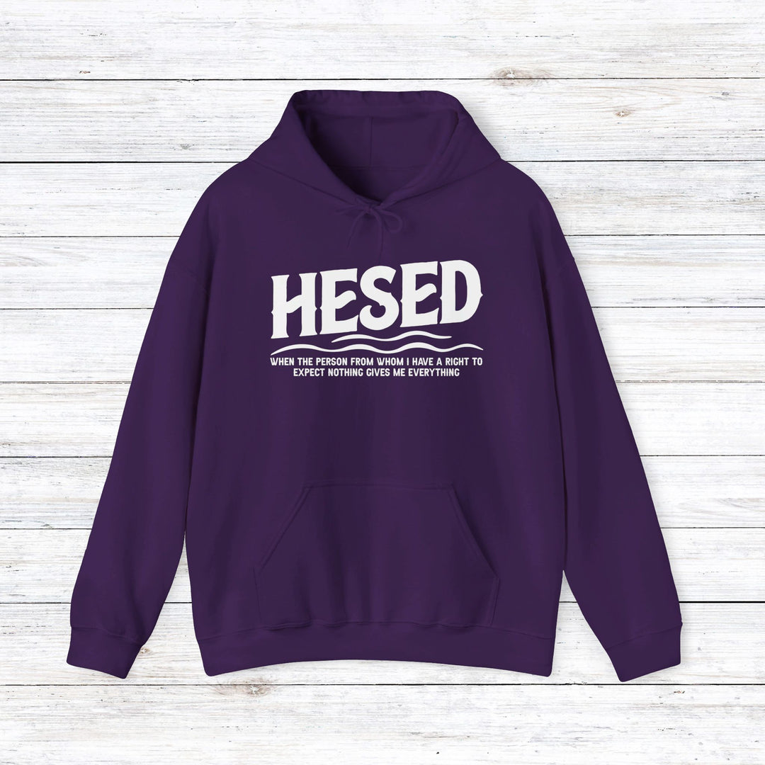 Hesed Everything Hoodie Hoodie Purple S 