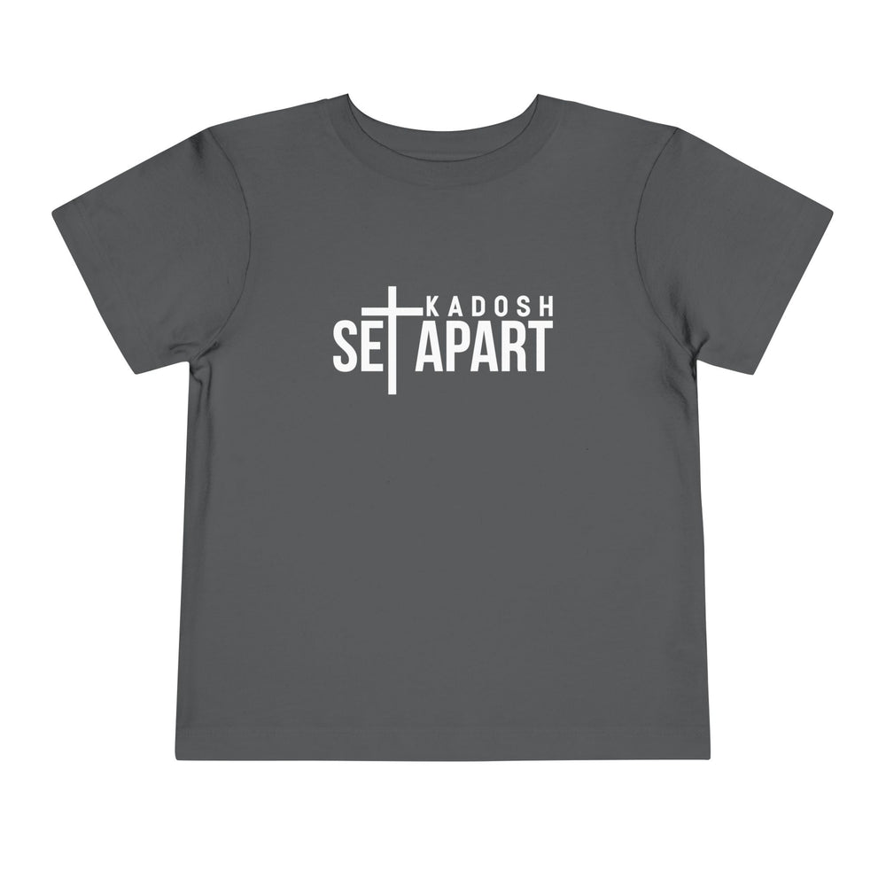 Set Apart Kadosh Toddler Tee Kids clothes Asphalt 2T 