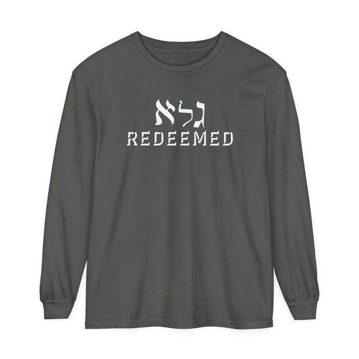 Redeemed Long Sleeve Shirt Long-sleeve Pepper S 