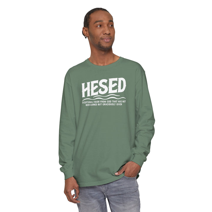 Hesed Exceptional Favor Long Sleeve Shirt Long-sleeve   