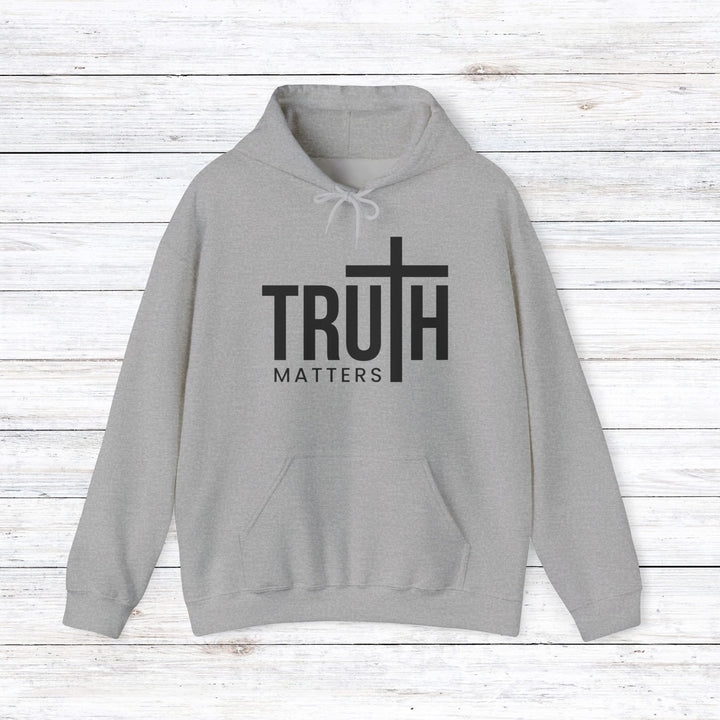 Truth Matters Hoodie Hoodie Sport Grey S 