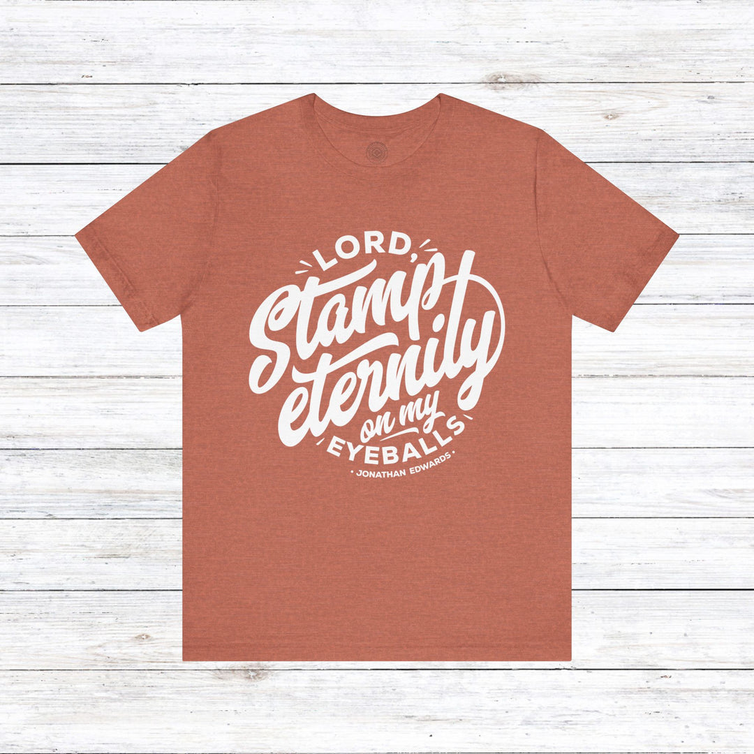 Stamp Eternity Unisex T-Shirt T-Shirt Heather Clay S 