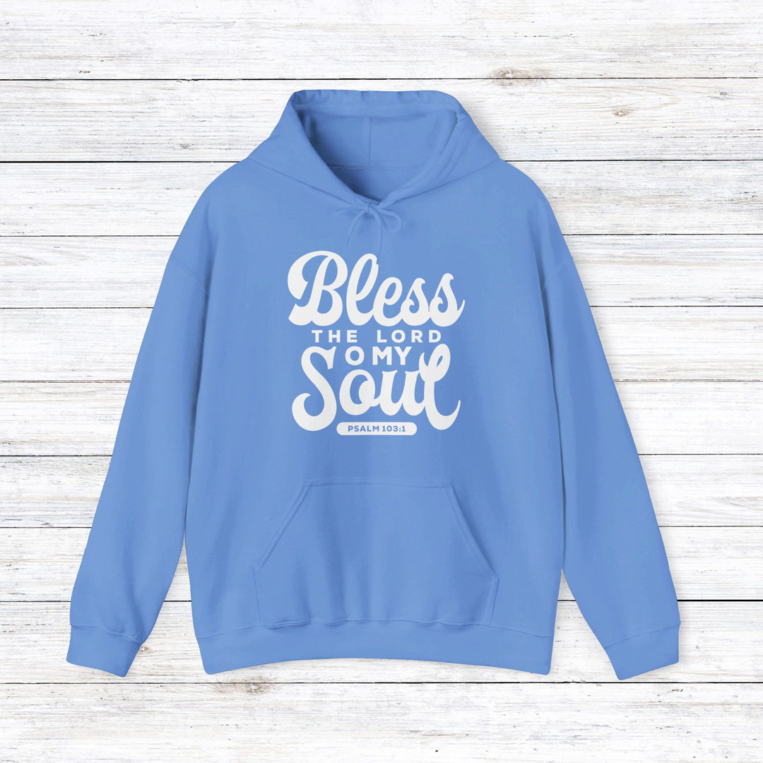 Bless The Lord Hoodie Hoodie Carolina Blue S 